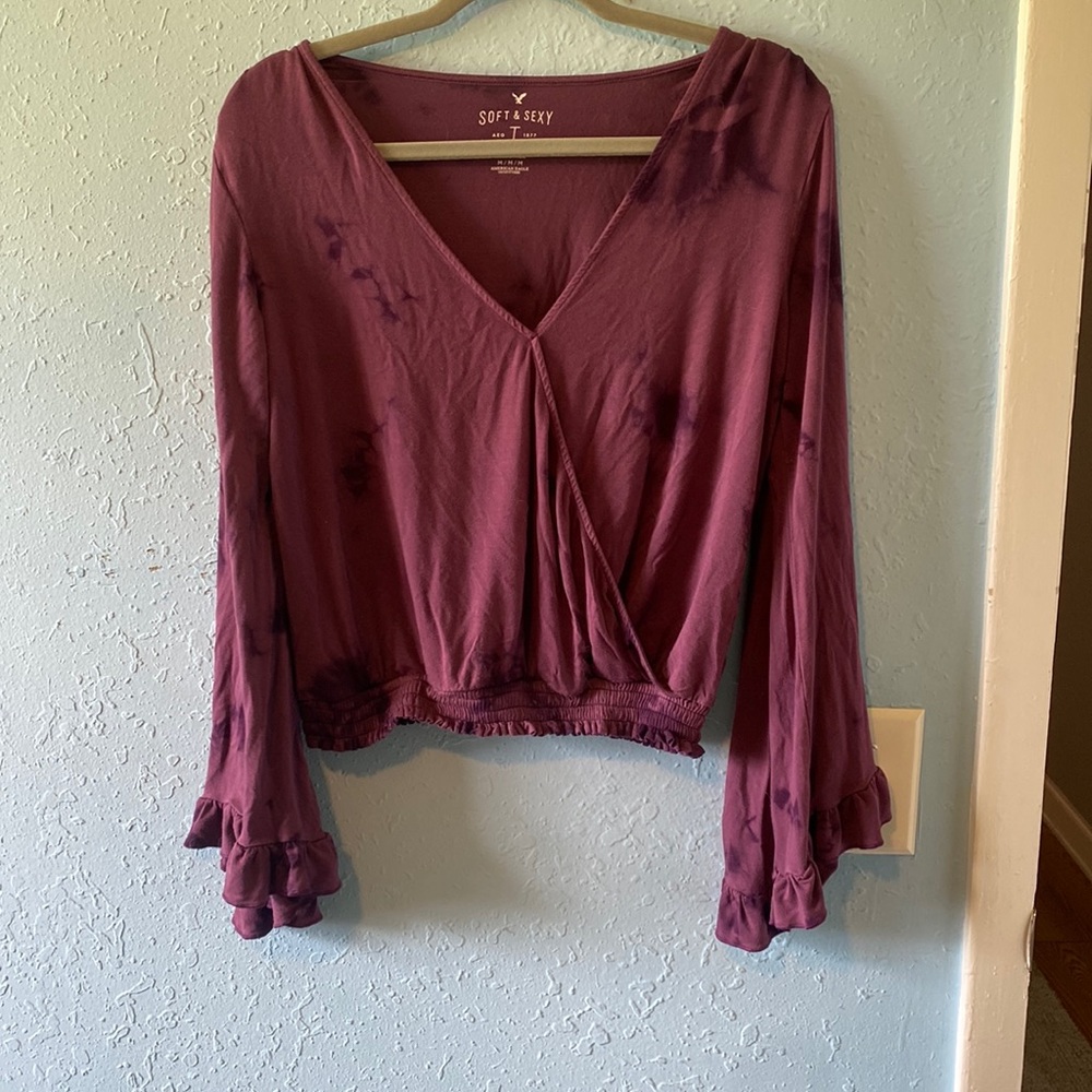 American eagle flowy top